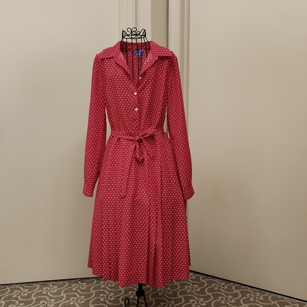 Draper James polka dot dress-M